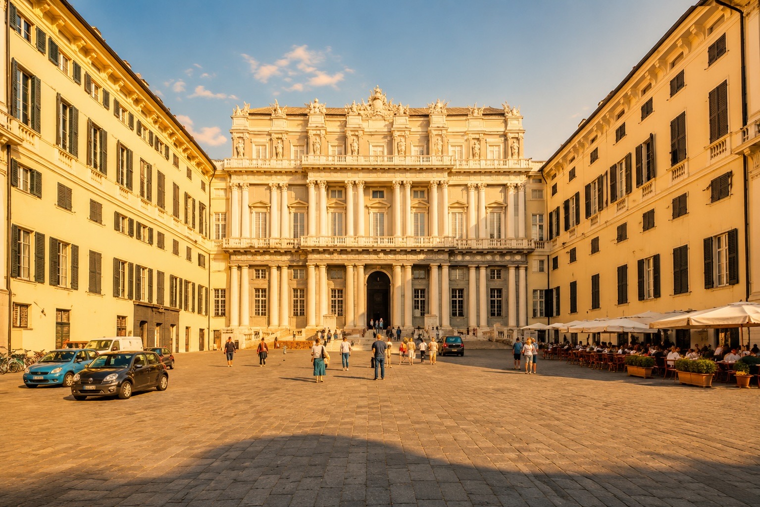 Piazza Matteotti and Chiesa del Gesù, Genoa